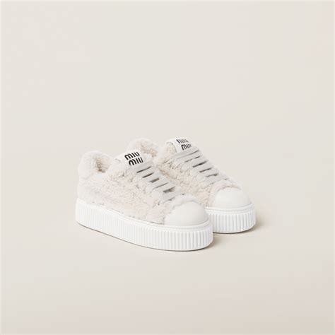 miu miu flat sneakers|miumiu sneakers for women.